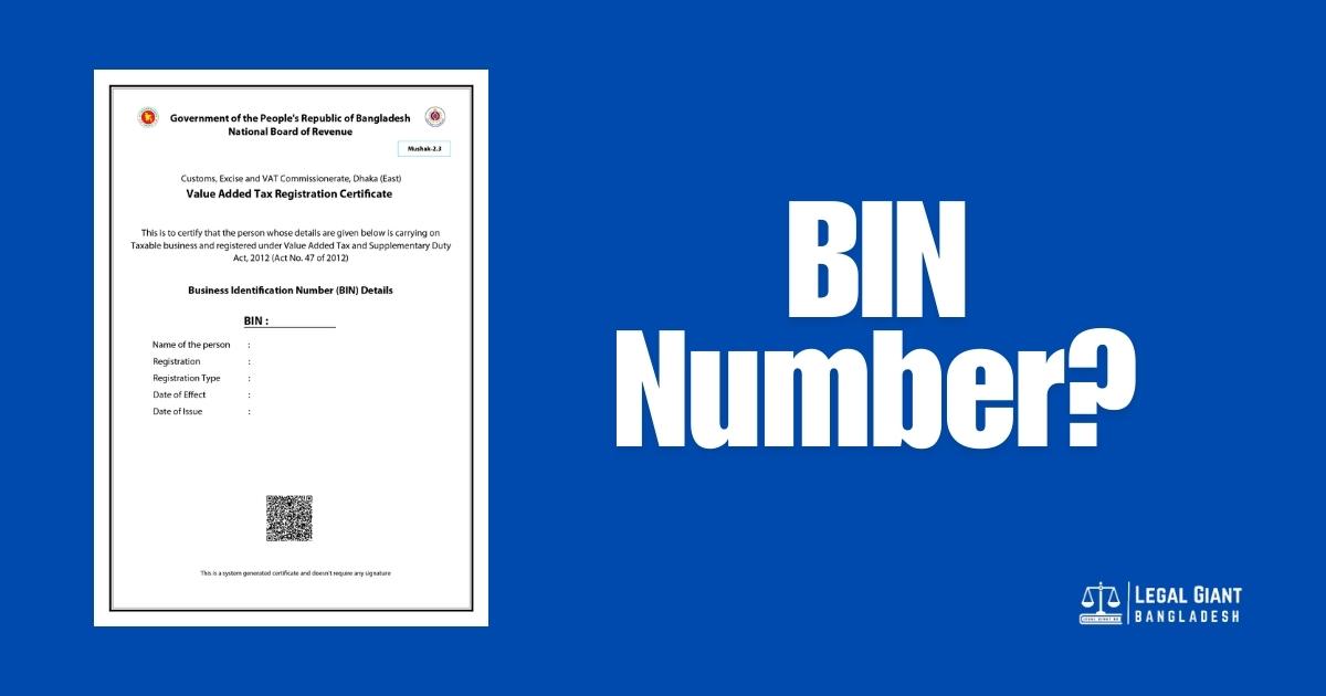 How to Get a BIN Number in Bangladesh