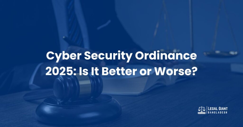 Cyber Security Ordinance 2025