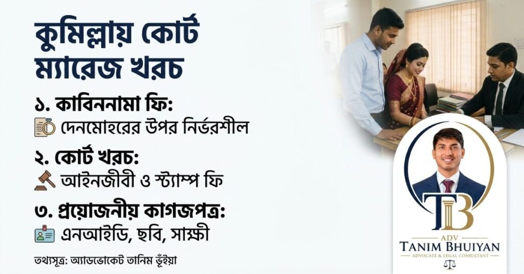 কোর্ট ম্যারেজ করতে খরচ কতো লাগে